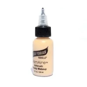 Glamaire Airbrush Makeup By Graftobian - High Definition Airbrush Foundation, Professional Formula For Long-Lasting Wear, For Makeup Artists And Beauty Aficionados, Made In Usa, Lady Fair (N)
