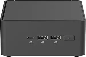Asus Nuc 15 Pro Tall Barebones Mini Pc With Intel Series 2 Core 7 240h, Up To 96gb ddr5 Ram, Dual Storage Design, Thunderbolt™ 4, Wi-Fi 7 & Bluetooth 5.4, Toolless Chassis Access, Vesa Mount Included