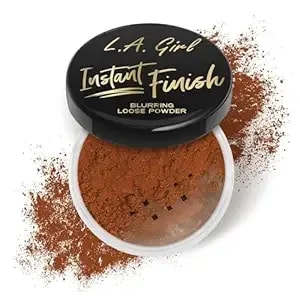 L.A. Girl Instant Finish Blurring Loose Powder (Boxed), Deep glp733