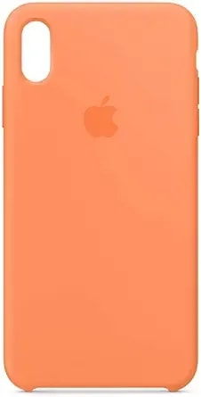 Apple Iphone Xs Max Silicone Case - Papaya Orange