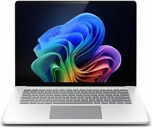 Microsoft Surface Laptop For Business (2025) Windows 11 Pro Copilot+ Pc, 15" Qualcomm Snapdragon X Elite, 16gb Ram, 256gb Ssd Storage, Platinum