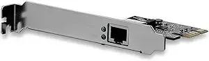 Startech.Com 1 Port Pcie Gigabit Network Server Adapter Nic Card - Dual Profile - Gigabit Desktop Adapter Rev E Intel 6 Chip Support (st1000spex2)