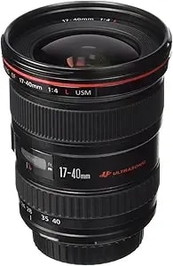 Canon Ef 17-40mm F/4l Usm Ultra Wide Angle Zoom Lens For Canon Slr Cameras (Renewed)