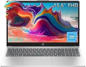 Hp Pavilion 15.6 Laptop Computer For Daily Work & Student Home Study, Lifetime Office 365, Intel n100, 8gb Ram, 256gb Ssd, Fast Charging, Long Battery Life, Windows 11 Home
