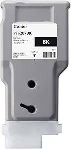 Canon 8789b001aa Pfi 207 Original Ink Tank, Black