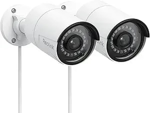 Reolink 5mp Poe Security Camera, Outdoor Indoor Surveillance For Home, Person/Vehicle/Pet Detection, Time-Lapse, 100ft Ir Night Vision, Work With Smart Home, Support 512gb Sd Card, Rlc-510a(Pack Of 2)