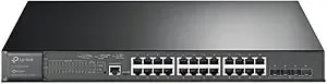 Tp-Link Omada sg3428xmp - Jetstream 24 Port Gigabit Smart Managed l2+ Poe Switch - 24 Poe+ Port @384w, 4 * 10ge Sfp+ Slots - Support Omada Sdn - ipv6 And Static Routing