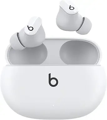Beats Studio Buds - True Wireless Noise Cancelling Earbuds - Compatible With Apple & Android, Built-In Microphone, ipx4 Rating, Sweat Resistant Earphones, Class 1 Bluetooth Headphones - White