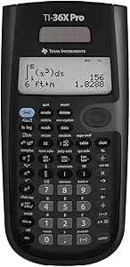 Texas Instruments Ti-36x Pro Engineering/Scientific Calculator - 9.7 Inch - Black.