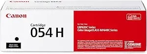 Canon Genuine 054 Black Toner Cartridge High Capacity Compatible With lbp622cdw, lbp623cdw, mf641cdw, mf642cdw, mf644cdw