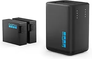 Gopro Dual Battery Charger + 2 Enduro Rechargeable Batteries (hero13 Black) - Official Accessory