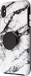 Otter + Pop Symmetry Series Case For Apple Iphone Xs Max - White Marble
