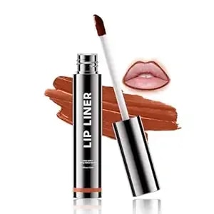 Peel Off Lip Stain, Tattoo Lip Stain Peel Off Lip Liner, Long-Wearing & Waterproof, Moisturizing Highly Pigmented Color With All-Day, Create A Charming Vibrant Lip Color Makeup (#01 Nude)