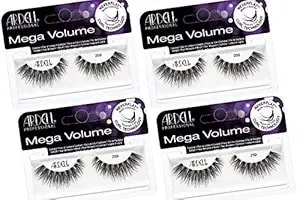 Ardell Mega Volume Lash 259 Multi-Layered False Lashes With Curl Technology, 4 Pairs