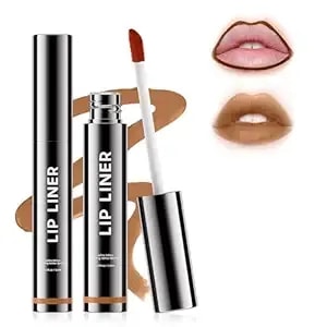 Lip Stain - Peel Off Lip Stain Waterproof, Tattoo Peel Off Lip Liner For Comfortable Vivid Lip Color, Create Beauty & Charming Lip Makeup With All-Day - Vegan And Cruelty Free (#02 Cocoa)