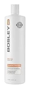 Bosrevive Volumizing Conditioner For Thinning, Color/Chemically-Treated Hair – Dht Blocker, Sulfate-Free, Vegan, Biotin, Saw Palmetto & Rosemary – Thicker, Fuller Hair – 33.8 Fl Oz. - For Thinning Hair, Dht Blocking, With Biotin, Color-Treated Hair, Vegan
