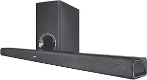 Denon Dht-s316 Tv Sound Bar With Subwoofer, Wireless Home Theater Soundbar System - Virtual Surround Sound Technology - Wall-Mountable - Bluetooth Compatibility - Smart & Slim-Profile - Black