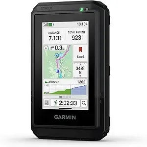 Garmin Etrex® Touch, Rugged, Easy-To-Use Gps Handheld Navigator, Color Touchscreen, Preloaded Maps With Routable Trails And Roads, Long Battery Life For Hiking And All Outdoor Activities