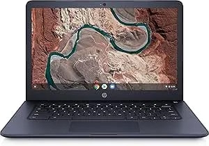 Hp Chromebook 14-Inch Laptop With 180-Degree Hinge, Full Hd Screen, Amd Dual-Core a4-9120 Processor, 4 Gb Sdram, 32 Gb Emmc Storage, Chrome Os (14-db0080nr, Ink Blue)