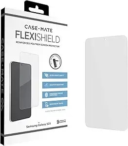 Case-Mate Flexishield Samsung Galaxy s23 Screen Protector [6.1“] Durable Thin Reinforced Polymer Film For Samsung Galaxy s23 - Anti-Scratch, Instant Touch, High Clarity, Case Friendly, Easy Install