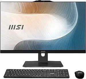 Msi Modern am242tp Aio Desktop: 23.8" Fhd, Intel Core 5-120u, 16gb Memory, 1tb M.2 Nvme Ssd, Windows 11 Home Plus: Black 1m-1096us