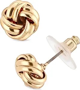 Anne Klein Women'S Stud Earrings, Layered Statement Fashion Jewelry For Everyday And Evening Wear