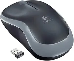 Wireless Mouse - Logitech m185 Wireless Mouse,Black Red