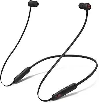 Beats Flex Wireless Earbuds - Apple w1 Headphone Chip, Magnetic Earphones, Class 1 Bluetooth, 12 Hours Of Listening Time, Built-In Microphone - Black