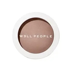 Well People Superpowder Bronzing Powder, Hydrating Baked Bronzing Powder For A Natural Glow, Semi-Matte Finish, Vegan & Cruelty-Free, Sun Glow