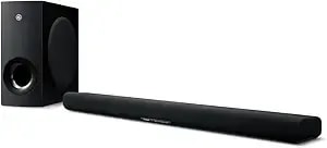 Yamaha Sr-b40a Dolby Atmos Sound Bar With Wireless Subwoofer (Black)