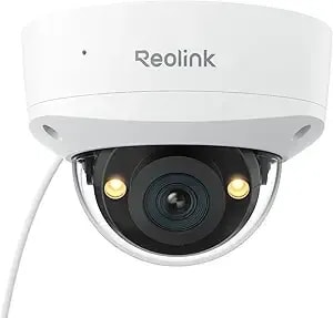 Reolink Rlc-1240a First 12mp Vandalproof Poe Security Camera,145° Wide Viewing Angle, Featuring Color Night Vision, Two-Way Talk, Smart Person/Vehicle/Animal Detection, Weatherproof