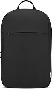 Lenovo Laptop Backpack b215 For Computers Up To 15.6-Inch – Multi Compartment Water Repellant Bag For Travel, Professional Use, College, Work - Black (Large)