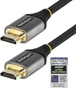 6ft (2m) Hdmi 2.1 Cable 8k - Certified Ultra High Speed Hdmi Cable 48gbps - 8k 6