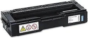 Ricoh High Yield Toner Cartridge, Cyan (406476)