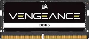 Corsair Vengeance Sodimm ddr5 Ram 16gb (1x16gb) Up To 5600mhz cl48 Intel Xmp 3.0 Desktop Computer Memory - Black (cmsx16gx5m1a5600c48)