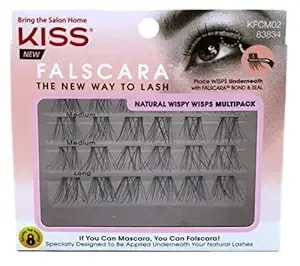 Kiss Falscara Natural Wispy Wisps Multi-Pack (Pack Of 2)