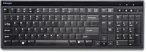 Kensington Slim Type Wired Keyboard (k72357usa),Black