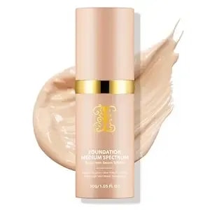 Generic Foundation 4 In 1 - Medium Spectrum 1.05 Fl Oz With Sun Spf 50, Concealer Hydrating Color Changing Foundation