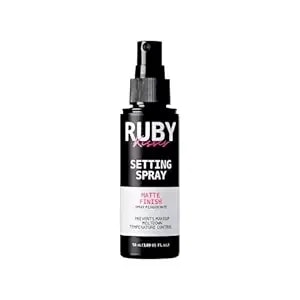 Ruby Kisses 24hr Never Touch Up Matte Finish Setting Spray 1.69 Fl Oz