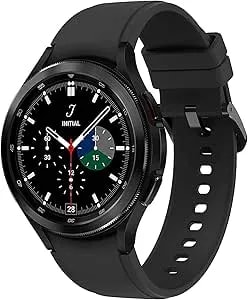 Samsung Galaxy Watch 4 Classic 46mm Smartwatch With Ecg Monitor Tracker For Health Fitness Running Sleep Cycles Gps Fall Detection Lte Us Version, Black (Renewed)