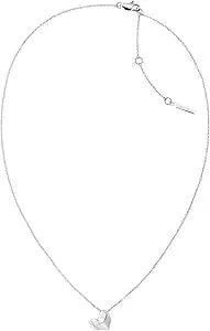 Calvin Klein Women'S Pendant Necklace: Faceted Heart Design For All Occasions