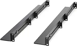 Startech.Com 1u 19 Inch Server Rack Rails - 24-36 Inch Adjustable Depth - Universal 4 Post Rack Mount Rails - Network Equipment/Server/Ups Mounting Rail Kit Hpe Proliant Dell Poweredge (unirails1ub)