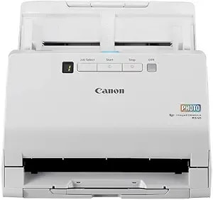 Canon Imageformula rs40 - Photo And Document Scanner, Auto Document Feeder, Windows And Mac, Scans Old And New Photos In Varying Sizes, Usb Interface
