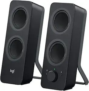 Logitech z207 2.0 Stereo Computer Speakers With Bluetooth