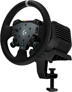 Logitech G rs50 Racing Wheel, Hub, And Base For ps5/ps4/Pc: 8 Nm Direct Drive, 11 Inch Wheel, 13 Buttons, Adjustable Paddle Shifters, Trueforce Force Feedback Integration With Major Titles - Black