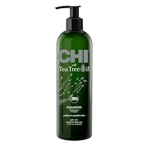 Chi Tea Tree Oil Shampoo, Strengthening Shampoo For Gently Cleansing Hair & Removing Impurities, Sulfate, Paraben, & Cruelty-Free, 11.5 Oz