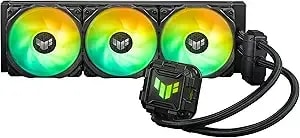 Asus Tuf Gaming Lc Ii 360 Argb All-In-One Liquid Cpu Cooler With Aura Sync, 3x Tuf Gaming 120mm Argb Radiator Fans, Reinforced Tubing, And 6-Year Warranty;Widely Compatible With Latest Intel&Amd Cpus