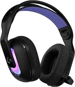 Logitech g522 Lightspeed Wireless Gaming Headset, Full-Band Mic, Advanced Audio, Tri-Connect (Lightspeed, Bluetooth, Usb A To C), Lightsync Rgb, For Pc & Nintendo Switch/Switch 2 – Black