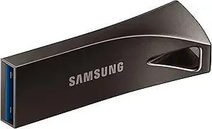 Samsung Bar Plus 256gb - 400mb/S Usb 3.1 Flash Drive Titan Gray (Muf-256be4/Am)