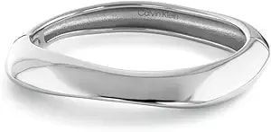 Calvin Klein Women’S Sculpted Bracelet - Timeless Minimalist Jewelry For Everyday Wear